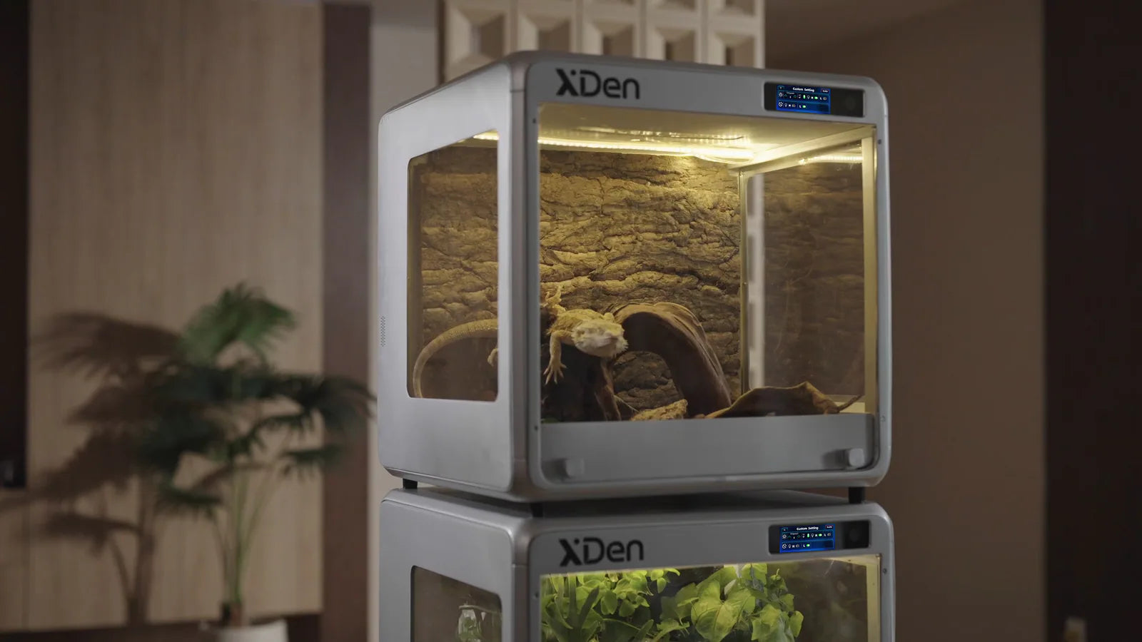 XDen integrated dual-optic UVB lighting